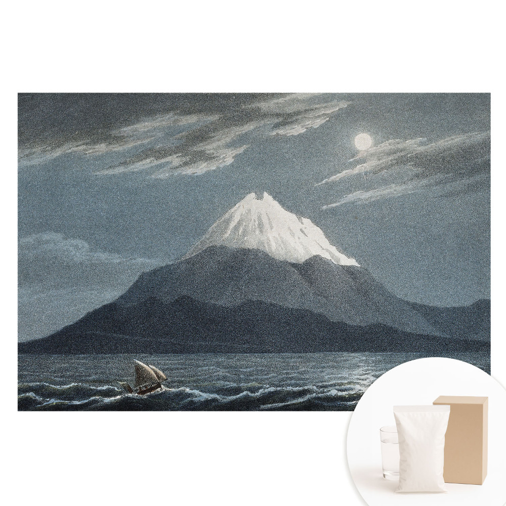 Fototapeta flizelinowa Nocne góry i morze