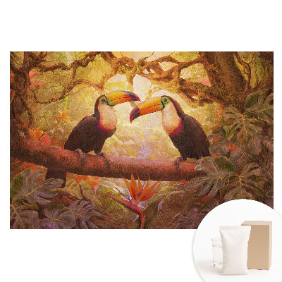 Fototapeta na flizelinie Tukany w tropikach harmonia egzotyki