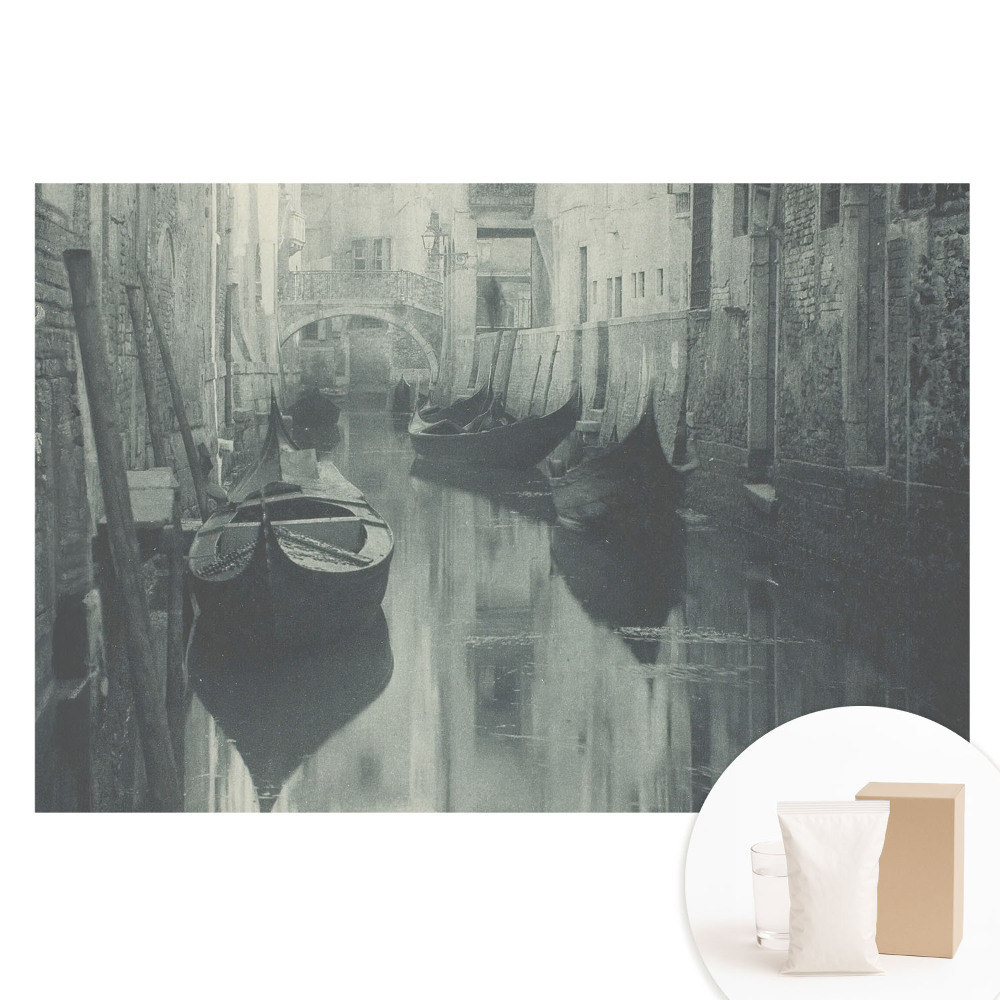 Fototapeta z nadrukiem na flizelinie Spokój i harmonia w urokliwym kanale