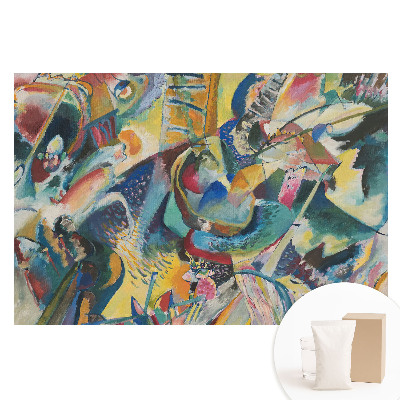 Duża fototapeta na ścianę Abstrakcyjny chaos kolorów