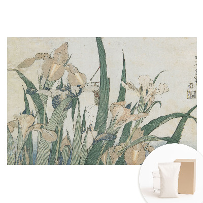 Fototapeta flizelinowa Irysów klasyczny wzór harmonii i elegancji