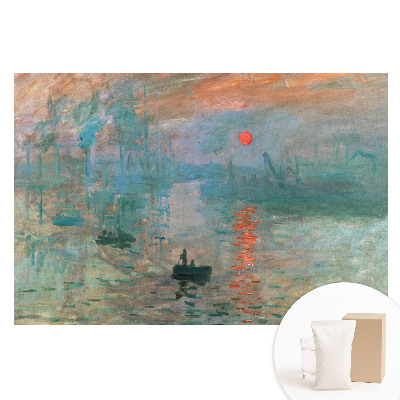 Tapeta fotograficzna na flizelinie Impresjonistyczny port o zachodzie słońca