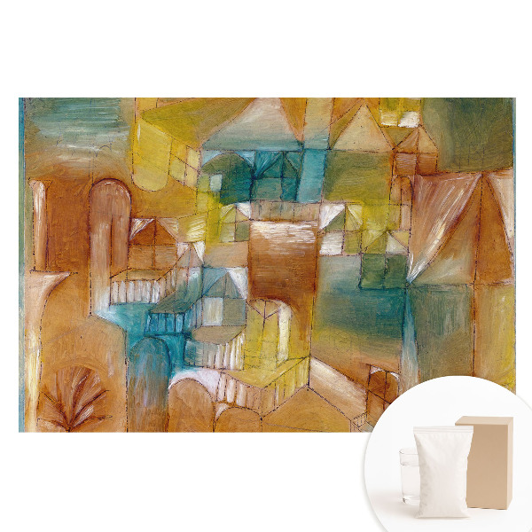 Fototapeta flizelinowa Abstrakcyjne miasto pełne harmonii