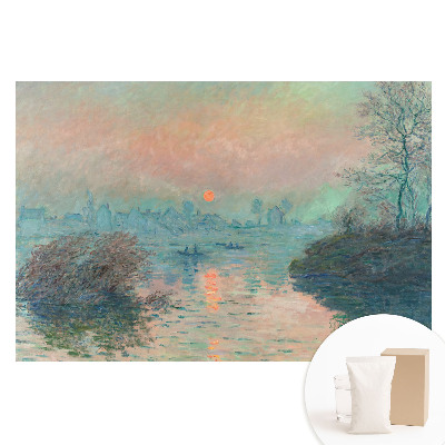 Tapeta fotograficzna flizelinowa Romantyczny pejzaż o zachodzie słońca