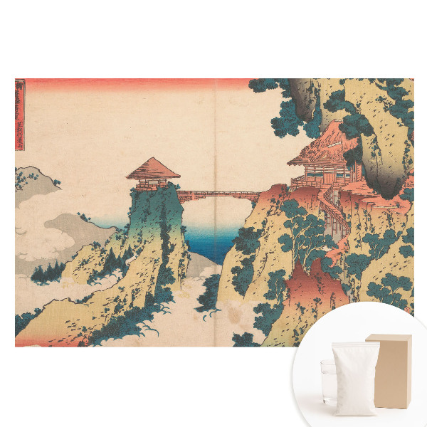 Tapeta fotograficzna na flizelinie Orientalny most nad urwiskiem