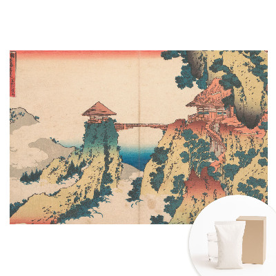 Tapeta fotograficzna na flizelinie Orientalny most nad urwiskiem