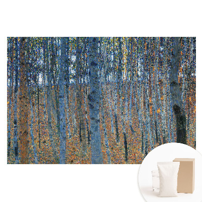 Fototapeta flizelinowa z nadrukiem Mistyka brzóz impresjonizm harmonia