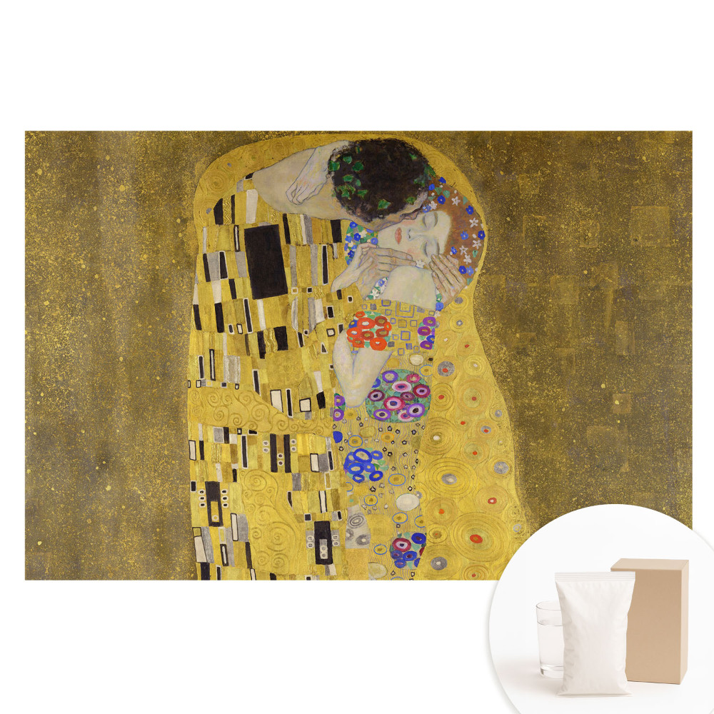 Fototapeta na flizelinie Intymny uścisk w secesyjnym stylu