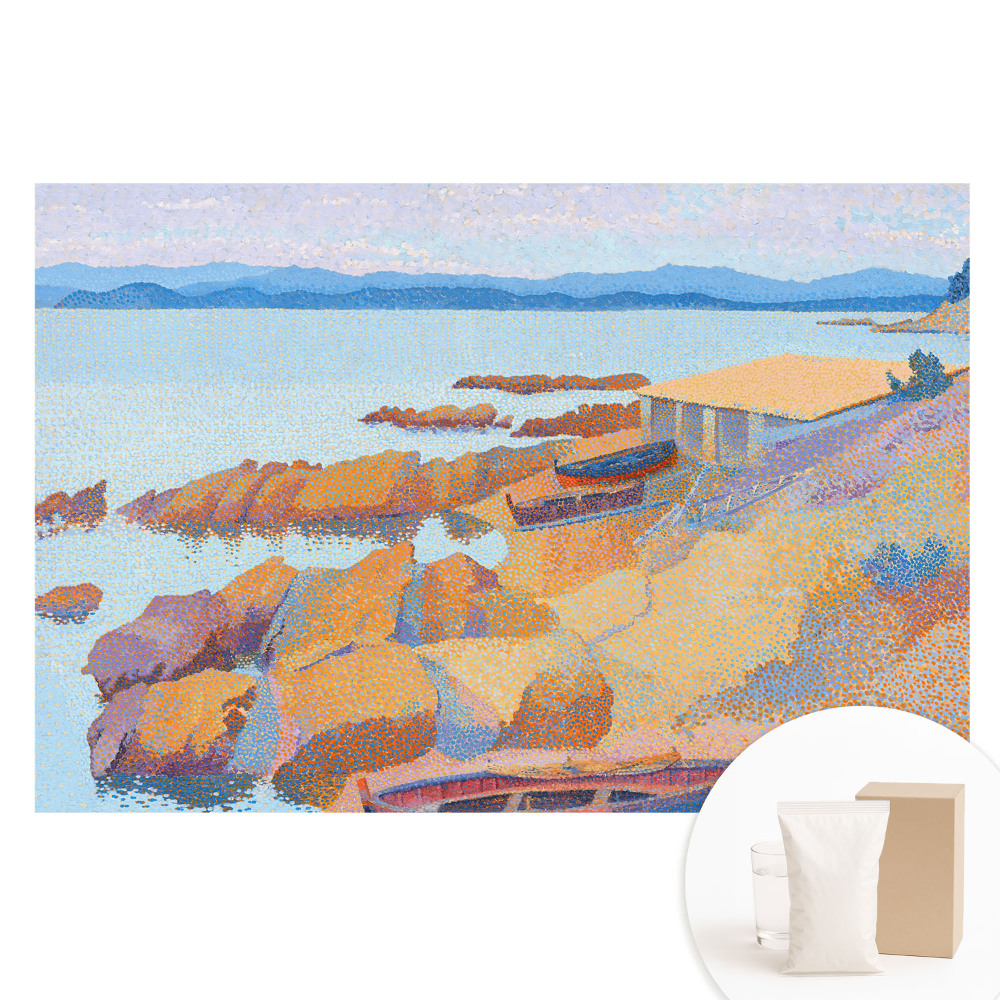 Fototapeta na flizelinie Nadmorski pejzaż impresjonistyczny