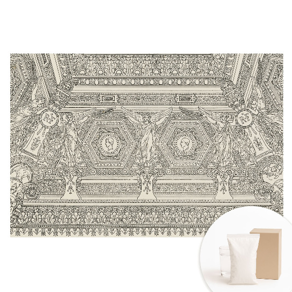 Tapeta fotograficzna flizelinowa Klasyczny ornament pełen detali