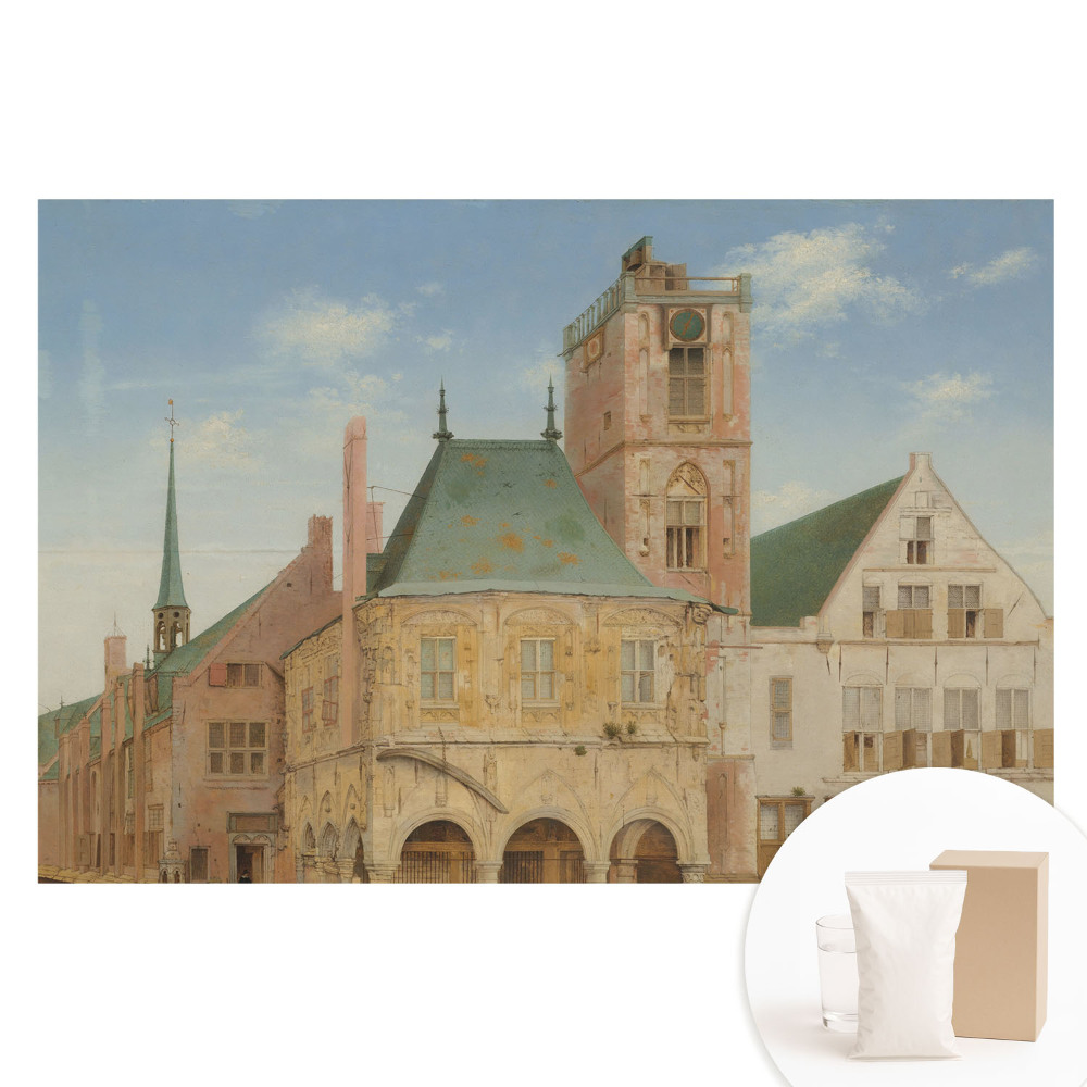 Fototapeta z nadrukiem na flizelinie Historyczna architektura miasta