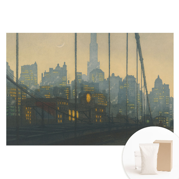 Tapeta fotograficzna na flizelinie Nocne miasto pełne świateł