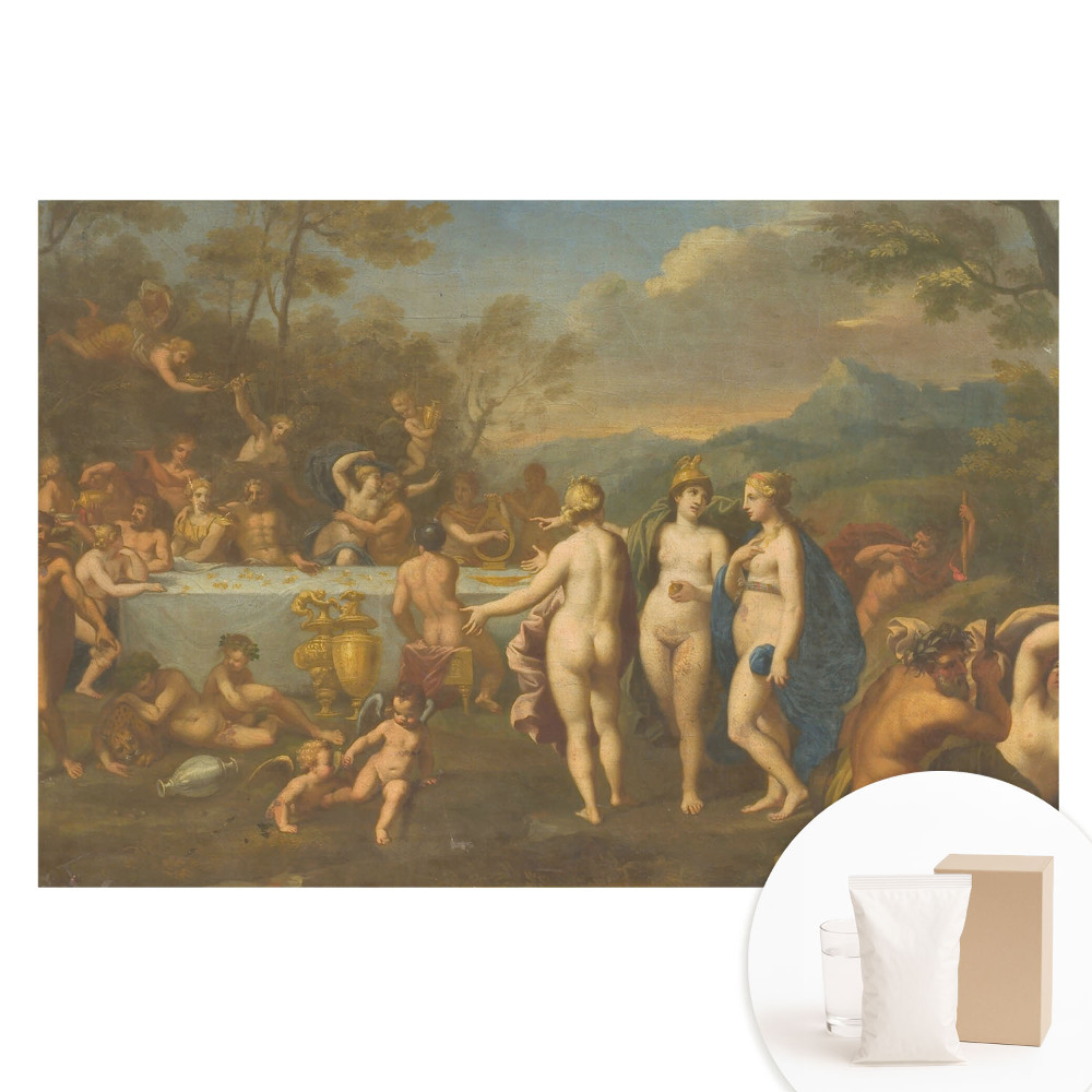 Fototapeta flizelinowa z motywem uczty w stylu mitologii antycznej