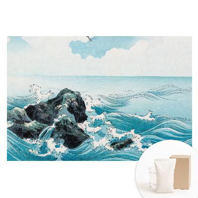 Fototapeta flizelinowa Oceaniczne fale i niebo