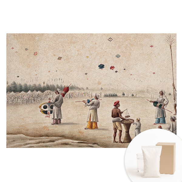 Fototapeta flizelinowa Latawce na historycznym tle