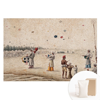 Fototapeta flizelinowa Latawce na historycznym tle