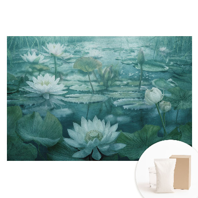 Tapeta fotograficzna flizelinowa Magiczny staw lilii