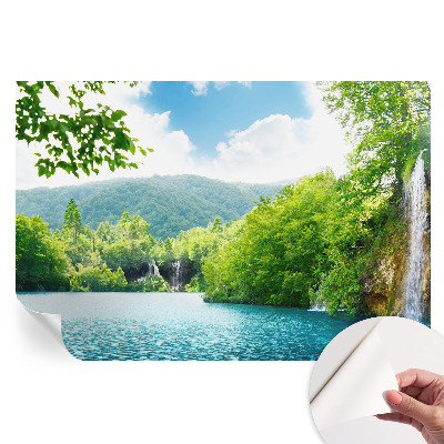 Fototapeta samoprzylepna do sypialni Naturalny wodospad