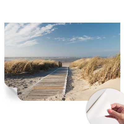 Fototapeta samoprzylepna do salonu Morska ścieżka