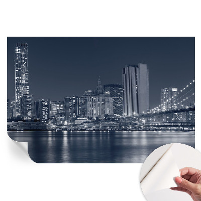 Fototapeta samoprzylepna na ścianę Nocne miasto