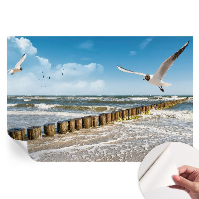 Nowoczesna fototapeta do salonu Nadmorski pejzaż