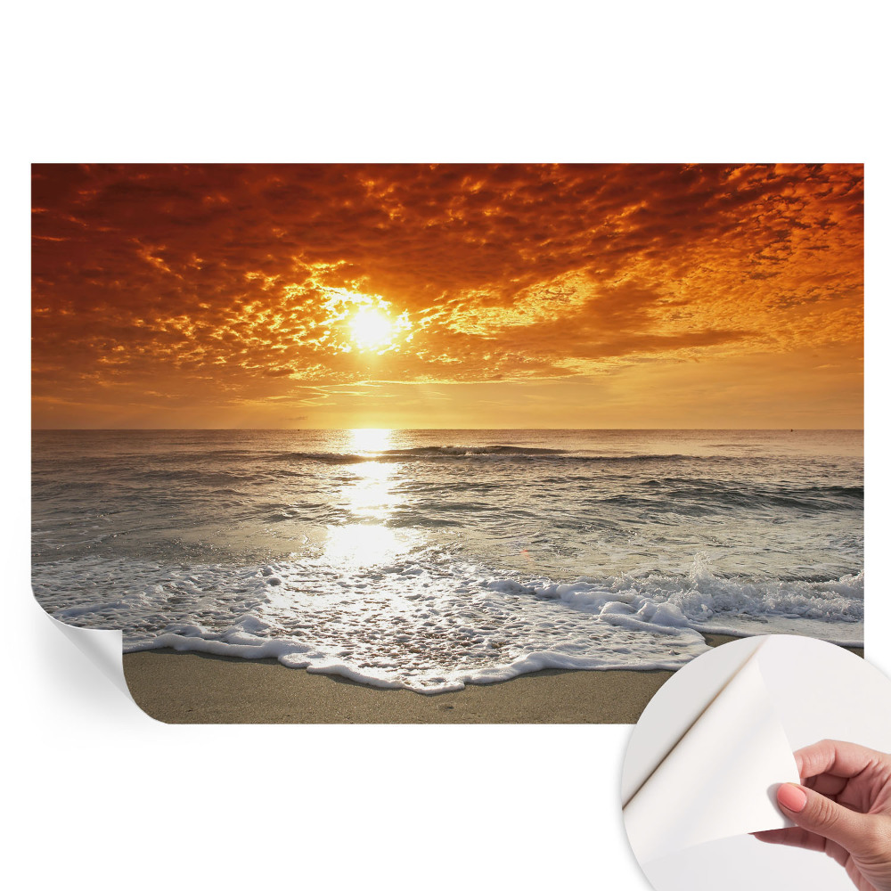 Fototapeta samoprzylepna do sypialni Oceaniczne fale