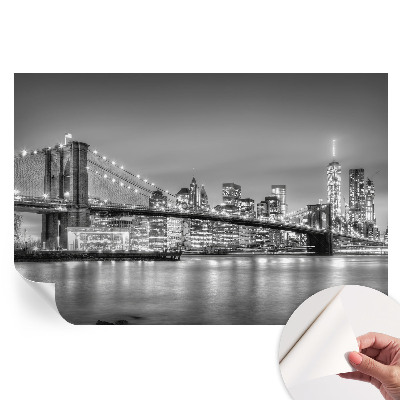 Tapeta fotograficzna samoprzylepna Most metropolia