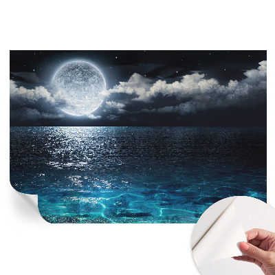 Fototapeta samoprzylepna do sypialni Nocne morze