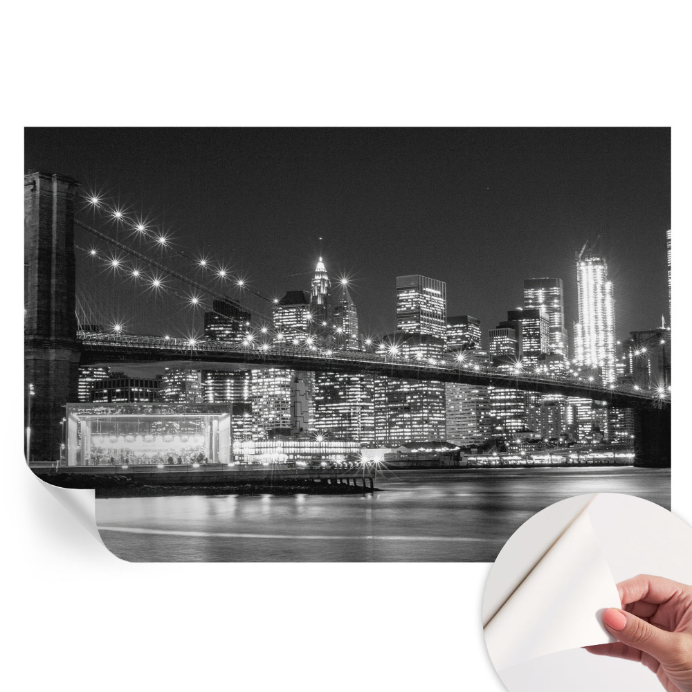 Fototapeta samoprzylepna do salonu Nocna panorama