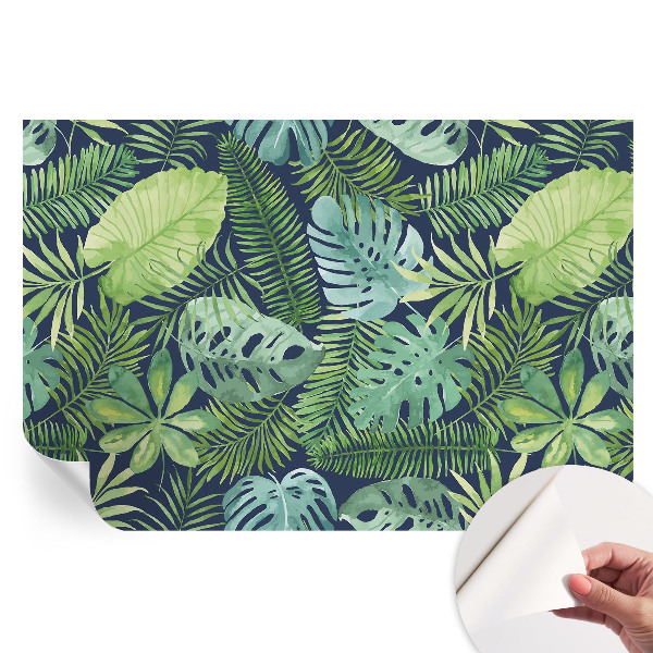 Fototapeta samoprzylepna do salonu Tropikalne liście