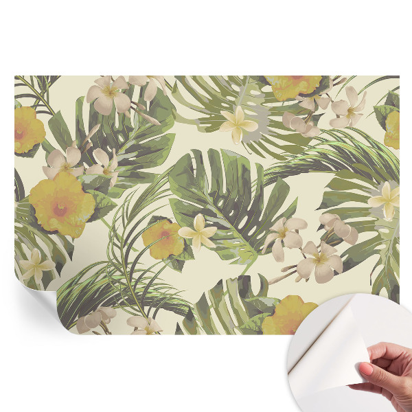 Tapeta fotograficzna samoprzylepna Egzotyczna flora