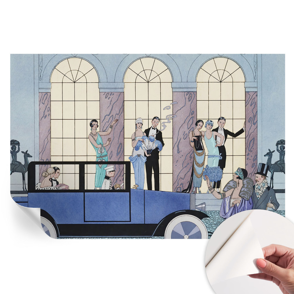 Samoprzylepna tapeta fotograficzna Art deco