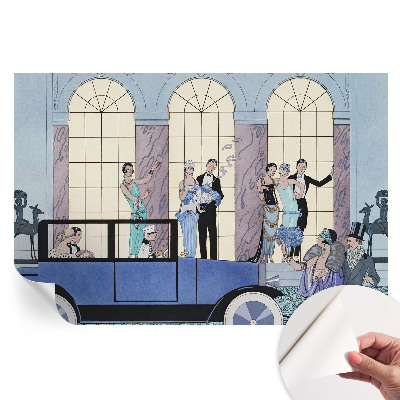 Samoprzylepna tapeta fotograficzna Art deco