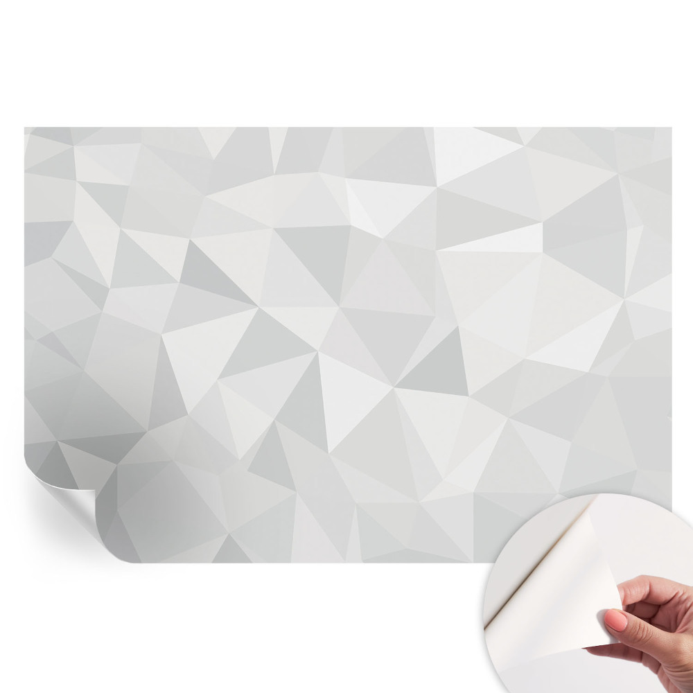 Samoprzylepna tapeta fotograficzna Trójkątna mozaika