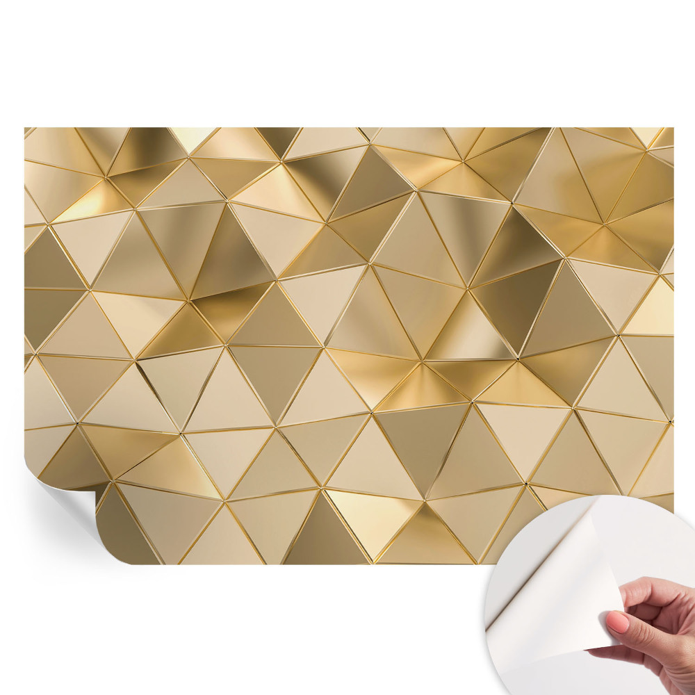 Nowoczesna fototapeta do salonu Trójkątne wzory