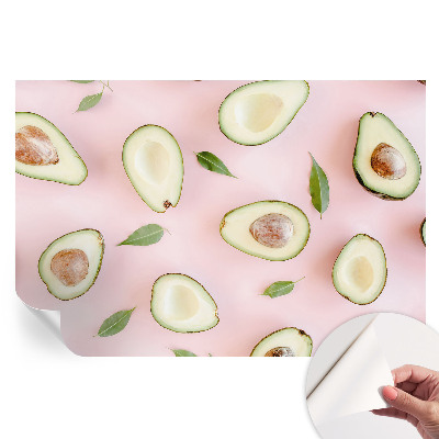 Tapeta fotograficzna samoprzylepna Awokado kompozycja