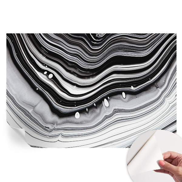 Nowoczesna fototapeta do salonu Optyczne fale