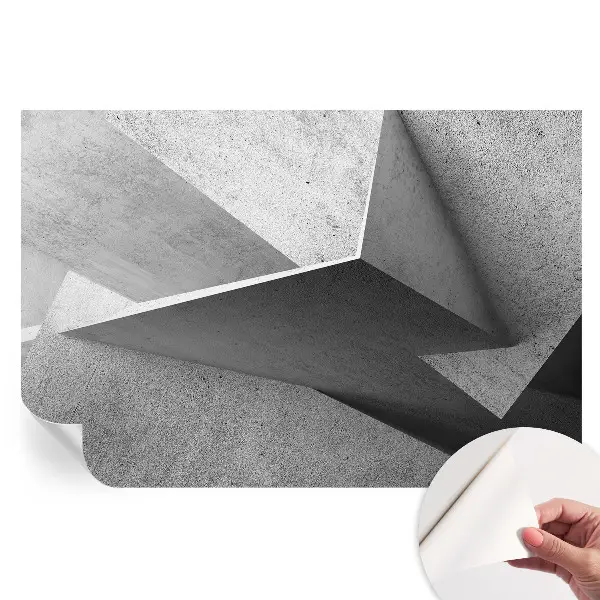 Samoprzylepna fototapeta do salonu Geometryczne struktury