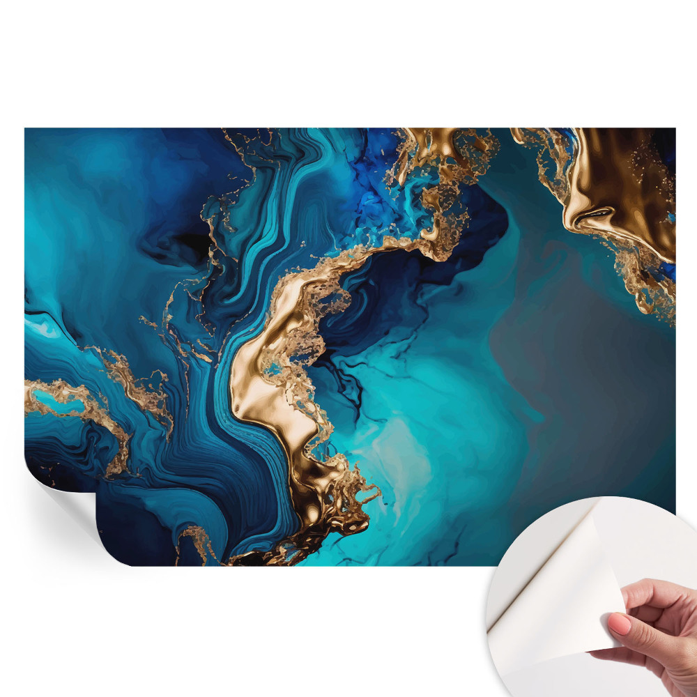 Fototapeta samoprzylepna do salonu Kolorowa abstrakcja