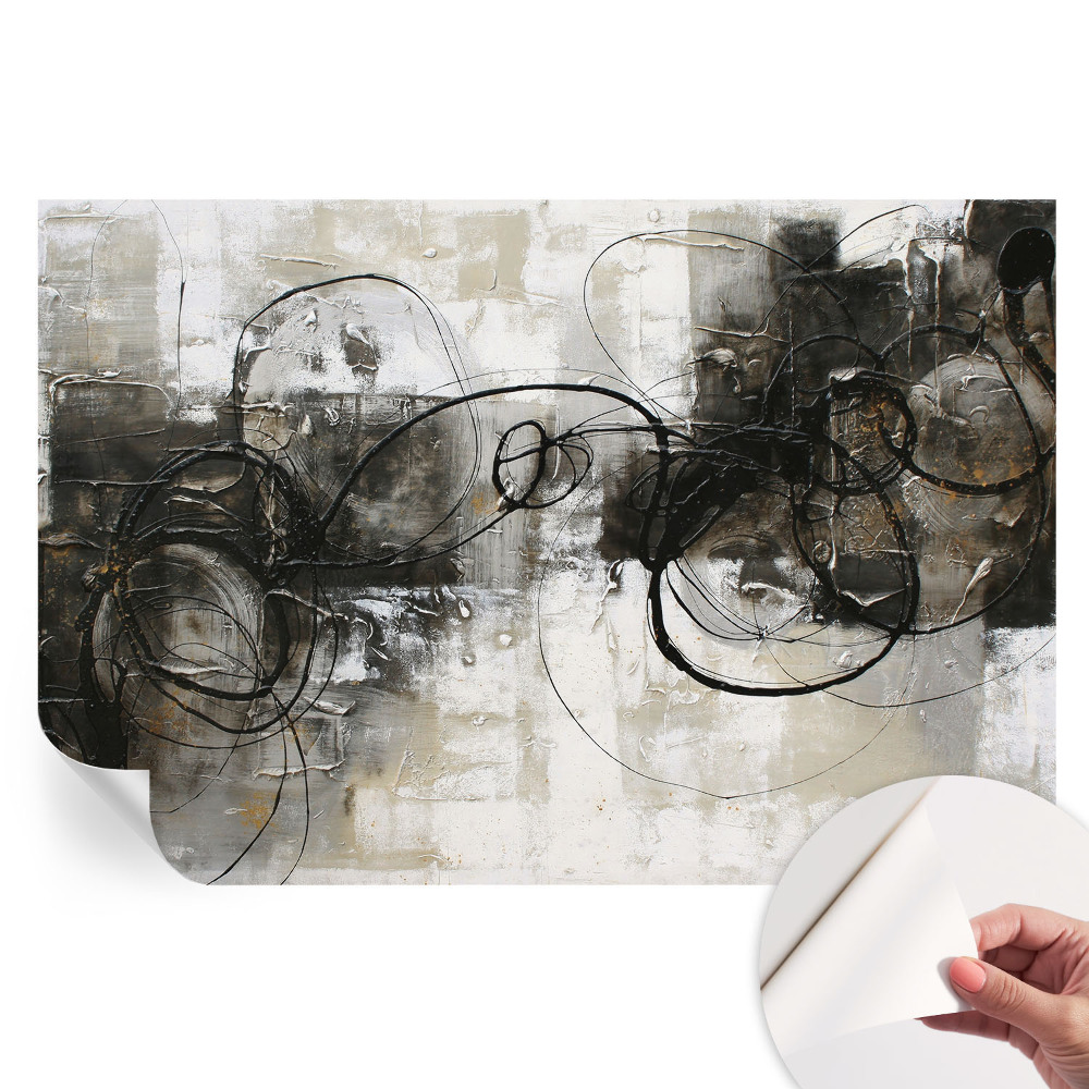 Samoprzylepna fototapeta Abstrakcyjny wir do salonu