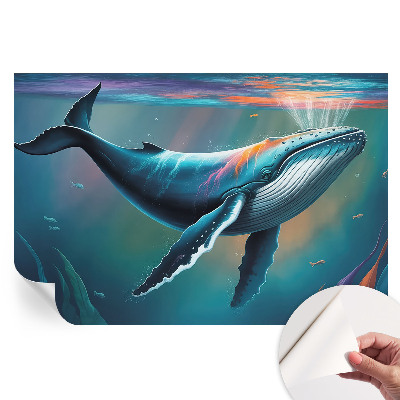 Samoprzylepna fototapeta na ścianę Morski gigant