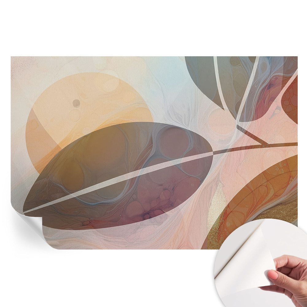 Fototapeta samoprzylepna do salonu Harmonijne liście