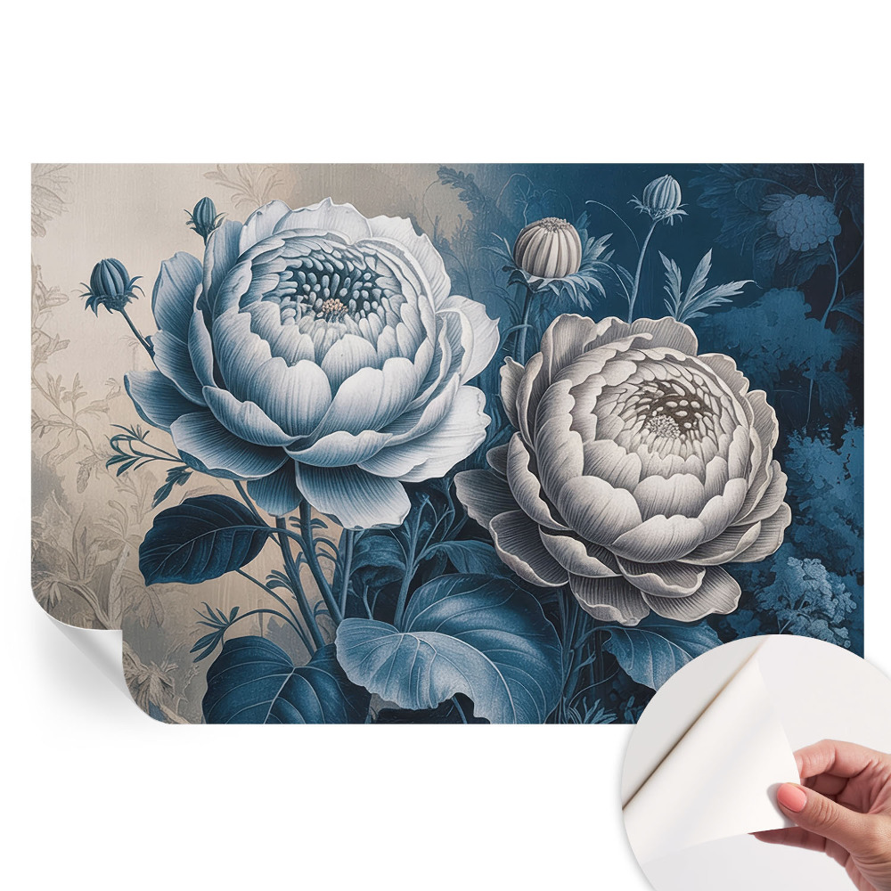 Fototapeta samoprzylepna do sypialni Romantyczne kwiaty