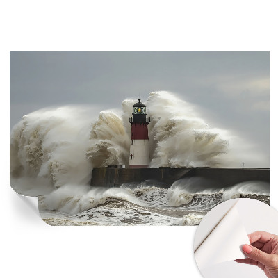 Fototapeta samoprzylepna na ścianę Morskie fale