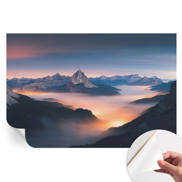 Tapeta fotograficzna samoprzylepna Wschodzące słońce