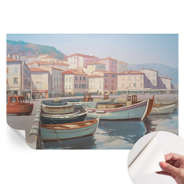 Tapeta fotograficzna samoprzylepna Nadmorska przystań