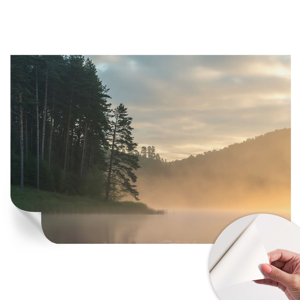 Samoprzylepna tapeta fotograficzna Mglisty poranek