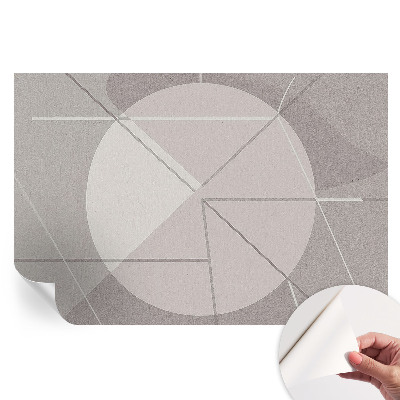 Samoprzylepna tapeta fotograficzna Abstrakcyjna geometria