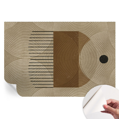 Samoprzylepna fototapeta na ścianę Geometria harmonii