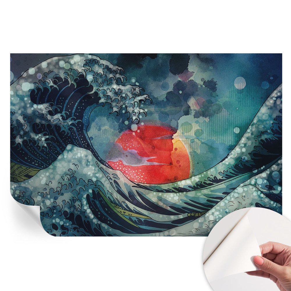 Samoprzylepna fototapeta Oceaniczny wschód do sypialni